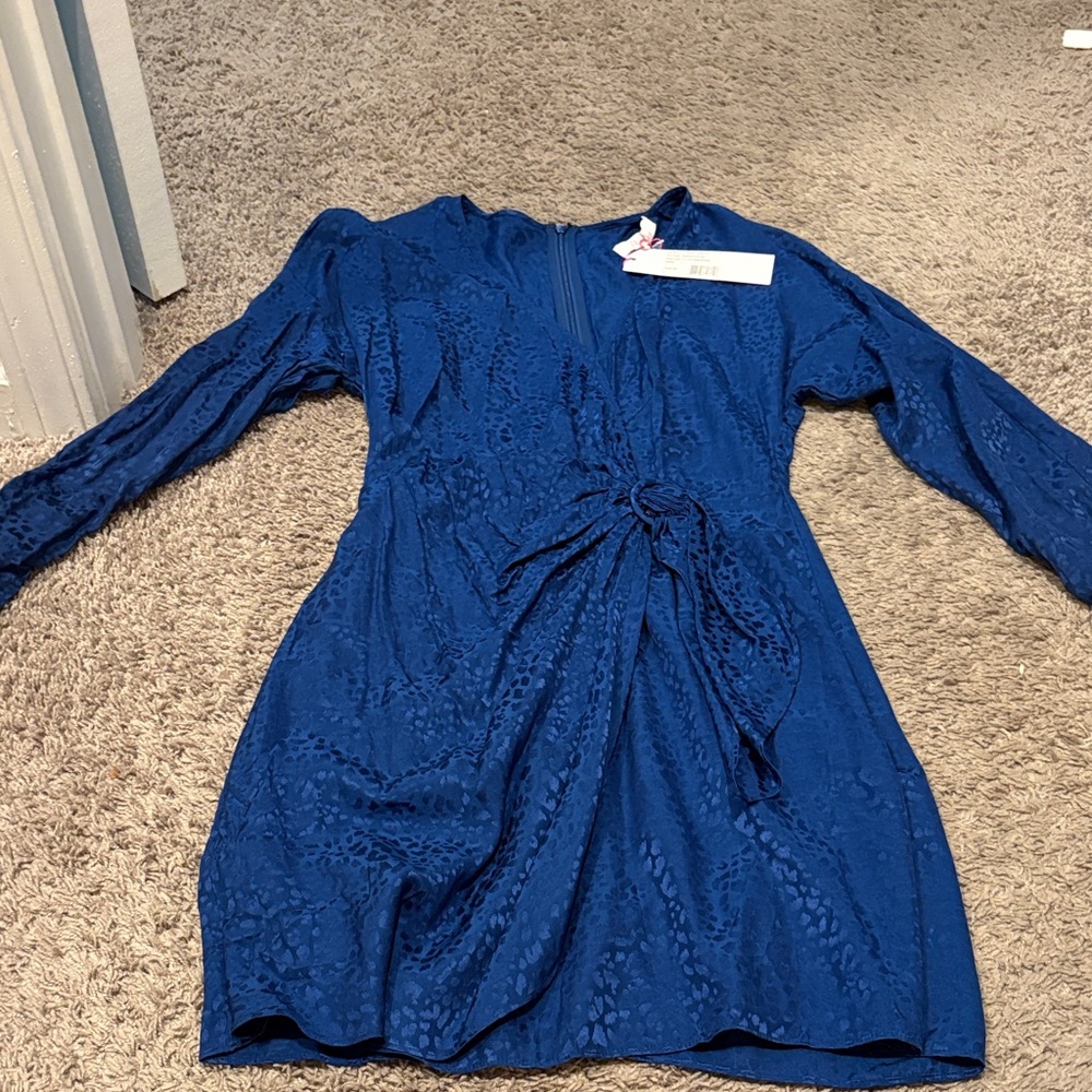 Parker Blue Mini Dress
